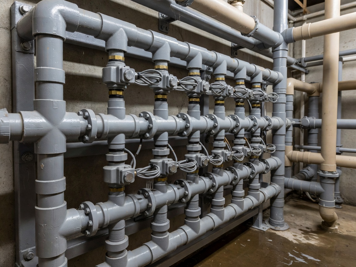 Irrigation control manifold and valves